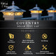 Coventry Solar Post Cap