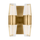 Lassell Double Short Sconce