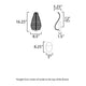 Lillet 1-Light LED Wall Sconce