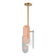 Megalith Stem Hung LED Pendant
