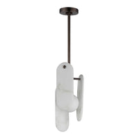 Megalith Stem Hung LED Pendant