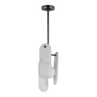 Megalith Stem Hung LED Pendant
