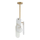 Megalith Stem Hung LED Pendant