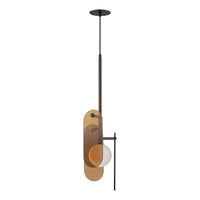 Megalith Cord Hung LED Pendant