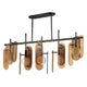 Megalith 5-Light Linear LED Pendant