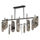 Megalith 5-Light Linear LED Pendant