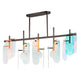 Megalith 5-Light Linear LED Pendant