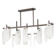 Megalith 5-Light Linear LED Pendant