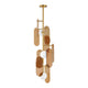 Megalith 5-Light Vertical LED Pendant