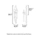 Nomad 1-Light Wall Sconce (Right)