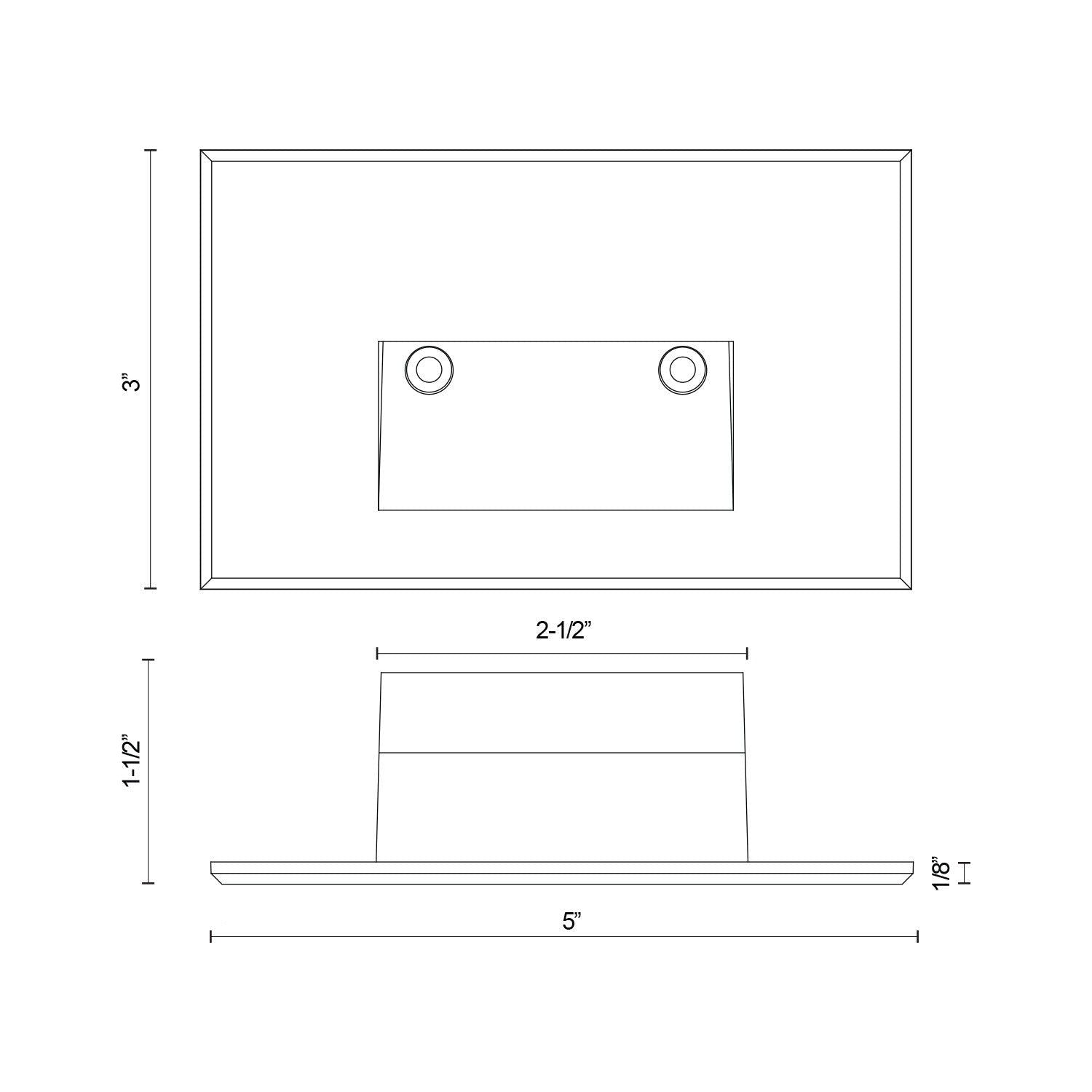 Sonic 3" LED Exterior Wall/Step Light