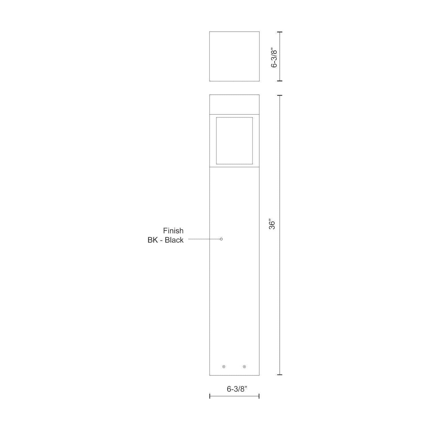 Sonoma 36" Exterior Bollard