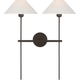 Hackney 25" Double Tail Sconce