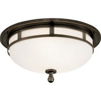Openwork Small Flush Mount