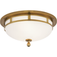 Openwork Small Flush Mount