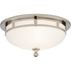 Openwork Small Flush Mount