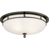 Openwork Large Flush Mount