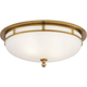 Openwork Large Flush Mount