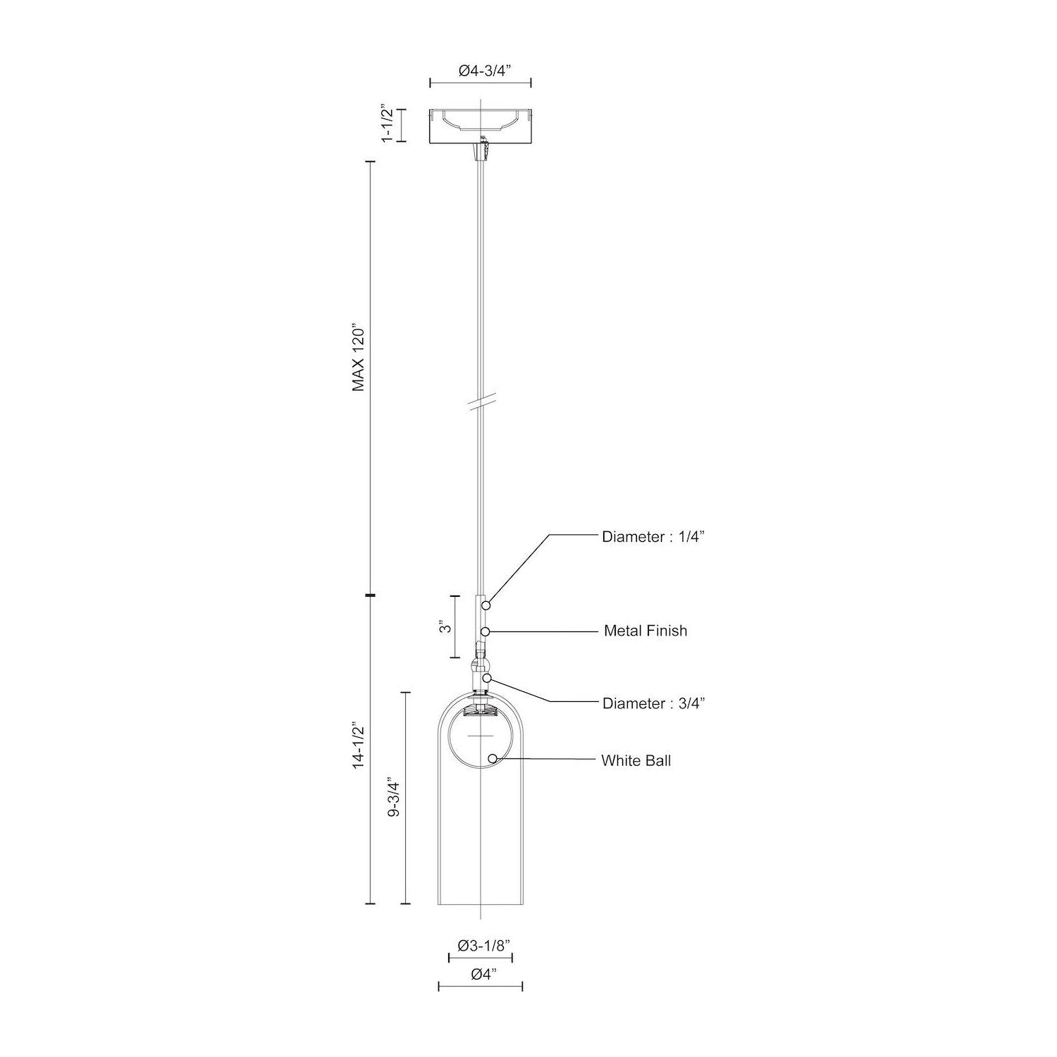 Stylo Mini Pendant