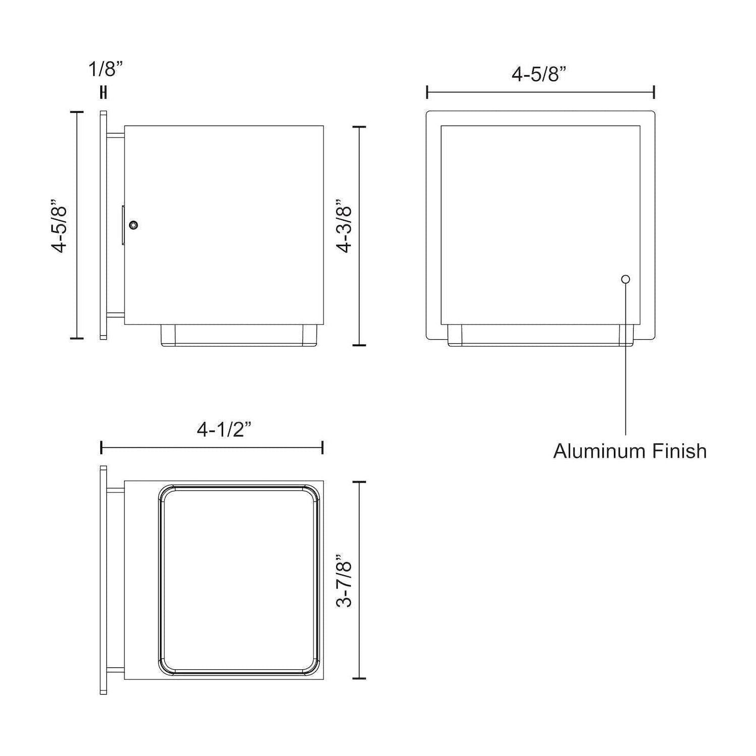Kuzco - Sunset LED Exterior Wall - Lights Canada