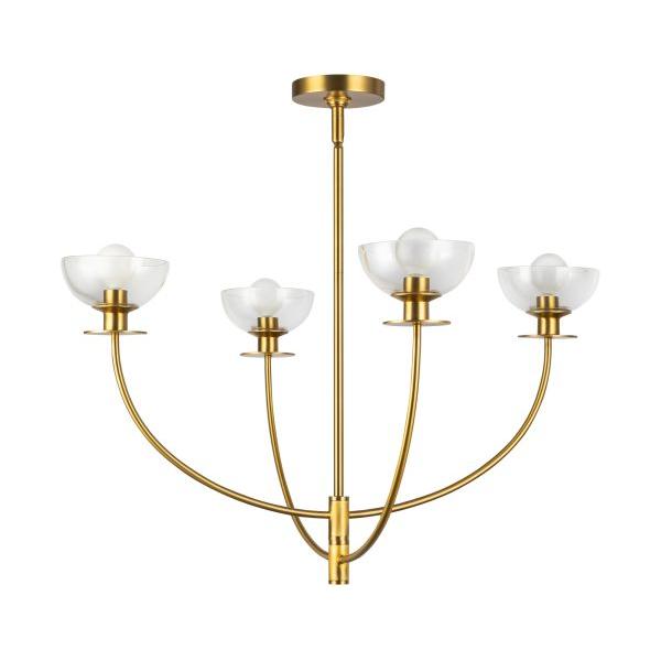 Sylvia 4-Light 26" Chandelier