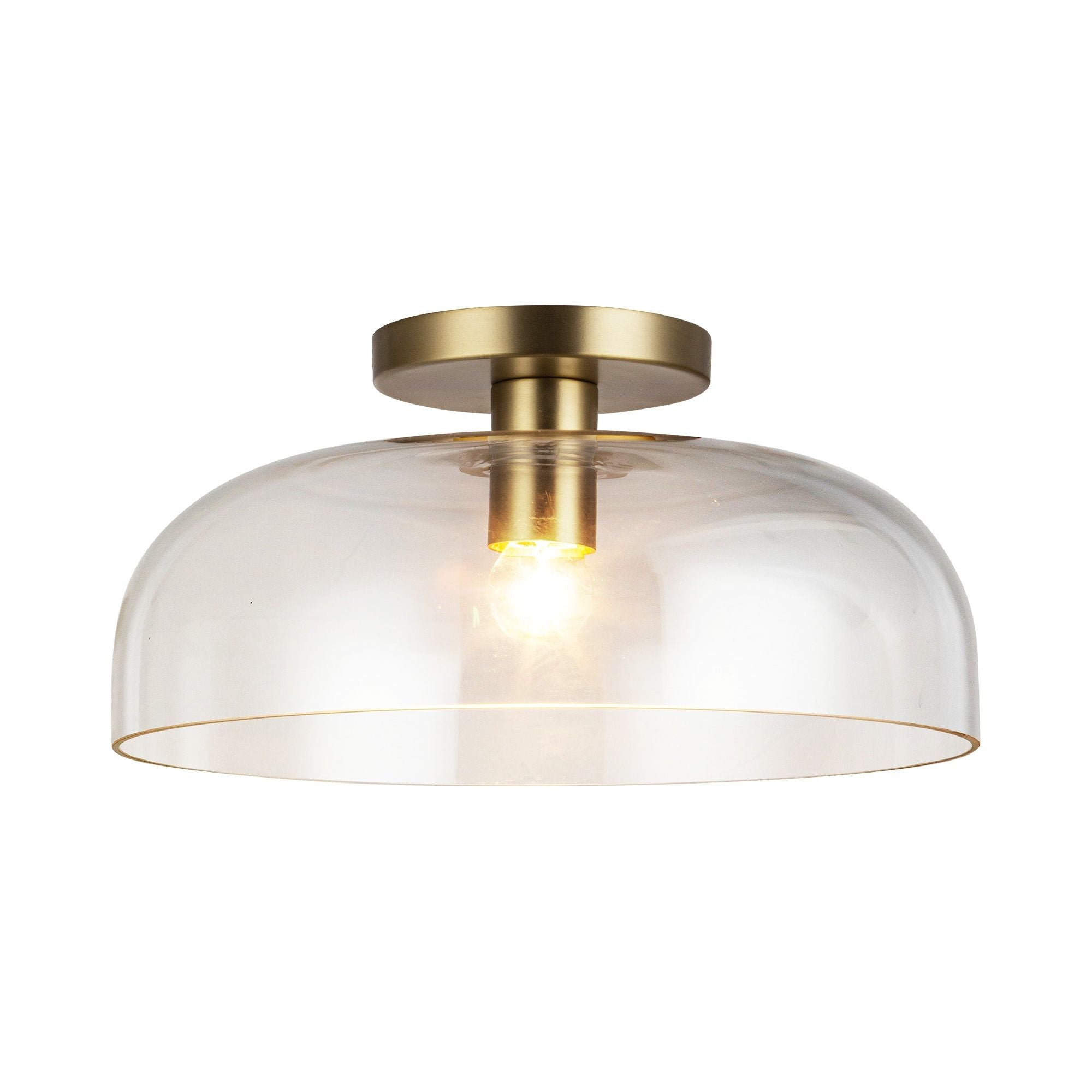 Sylvia 1-Light 12" Semi Flush Mount