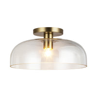Sylvia 12" 1-Light Semi-Flush