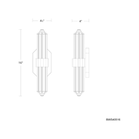Silo 16" LED Wall Sconce