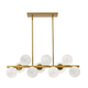 Giovanna 10-Light Horizontal Pendant
