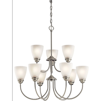 Jolie 28" 9-Light Chandelier