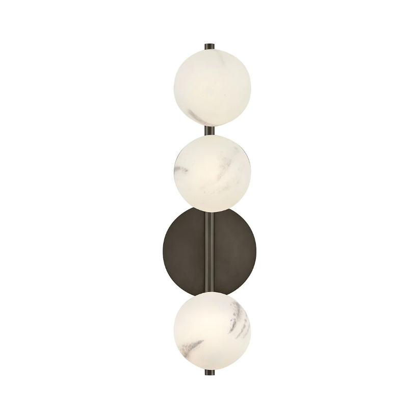 Selene Large Three Light Sconce