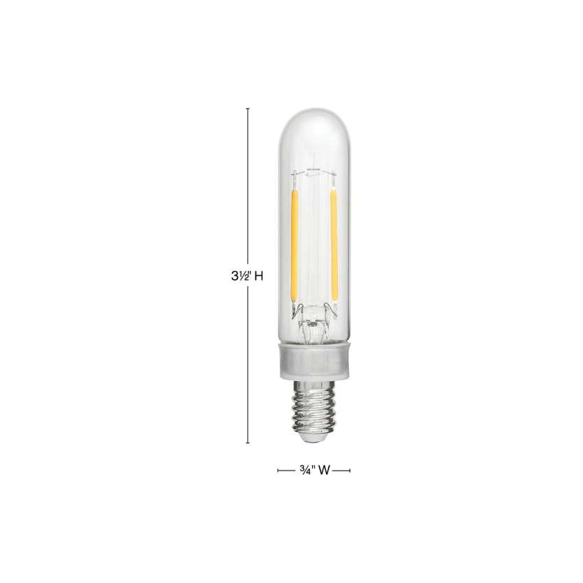 LumiGlo 2400K Candelabra LED Bulb