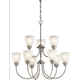 Jolie 28" 9-Light Chandelier