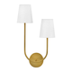 Cora Large Two Light Sconce