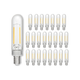 LumiGlo 2400K Candelabra LED Bulb (24-Pack)
