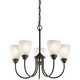 Jolie 18.5" 5-Light Chandelier