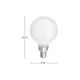 LumiGlo 2700K Candelabra LED Bulb