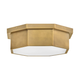 Facet Medium Flush Mount