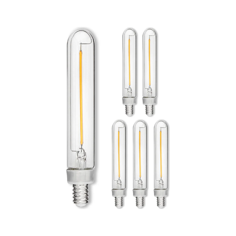 LumiGlo 2400K Candelabra LED Bulb (6-Pack)