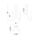 Olette 2-Light 17" Wall Sconce