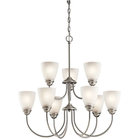Jolie 28" 9-Light Chandelier