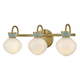 Lucy Medium Three Light Vanity