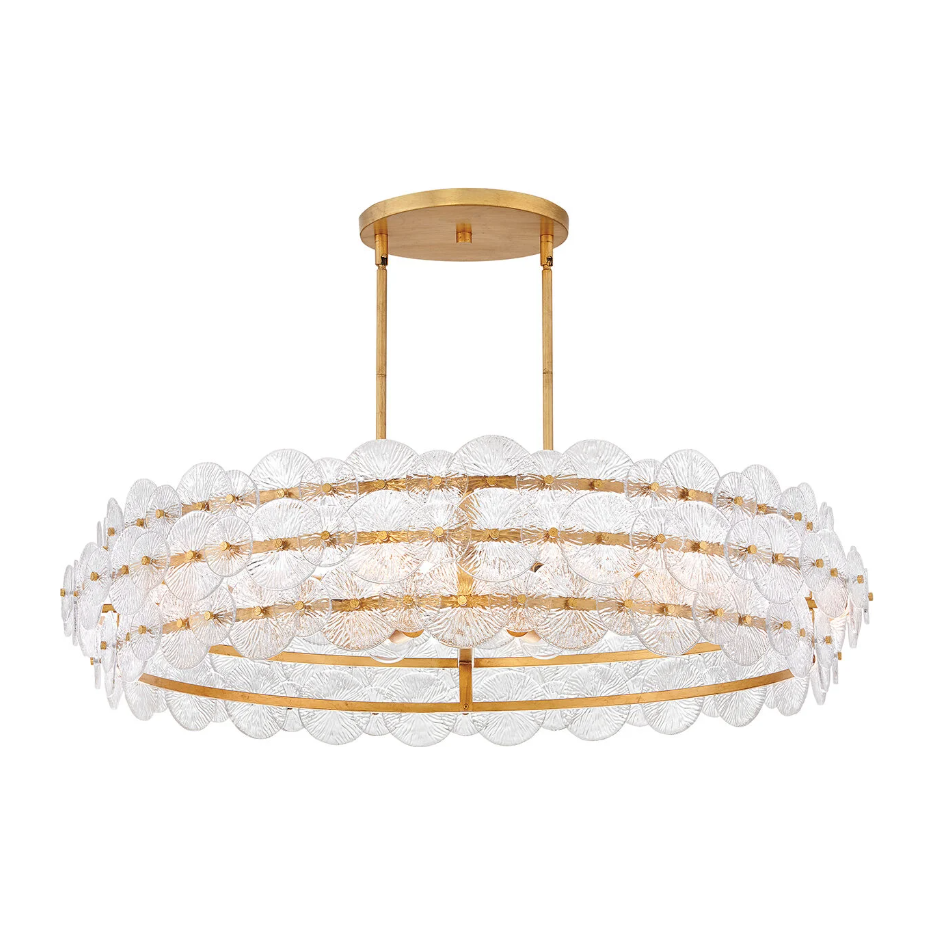 Rene Large Drum Chandelier