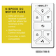 Speck 52" Smart Fan