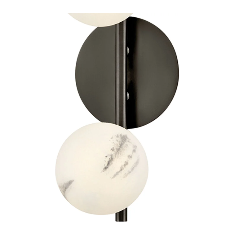 Selene Large Three Light Sconce