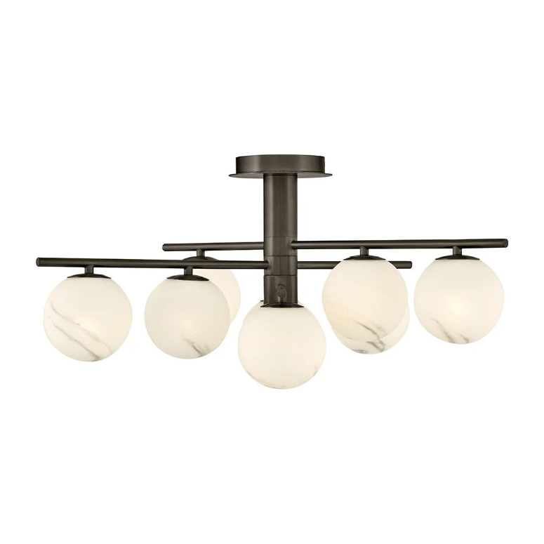 Selene Large Semi-Flush Mount