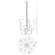 Iissa 10-Light 40" Chandelier