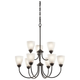 Jolie 28" 9-Light Chandelier