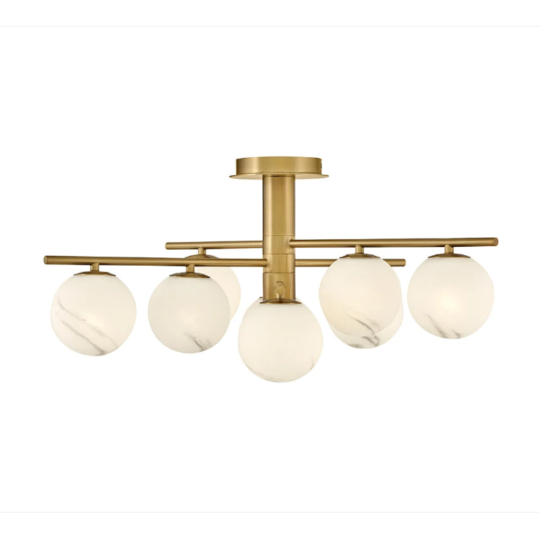 Selene Large Semi-Flush Mount