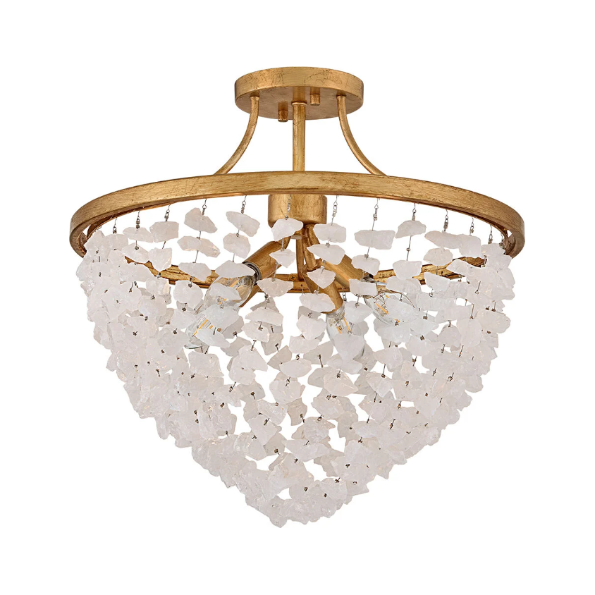 Myra Medium Semi-Flush Mount